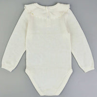 Knit Onesie With Collar - Kidichic