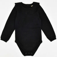 Knit Onesie With Collar - Kidichic
