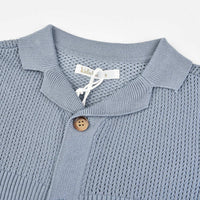 Knit S.S Collar Shirt - Kidichic