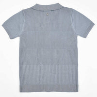 Knit S.S Collar Shirt - Kidichic