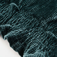 Lace Ruffle Velvet Top - Kidichic