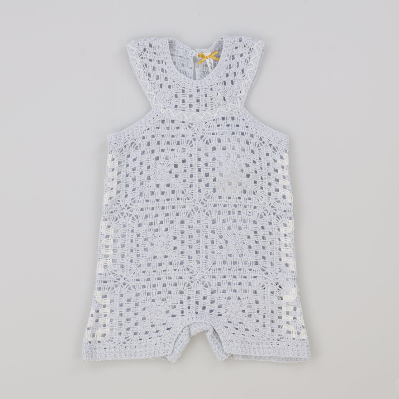 Girls Crochet Knit Overall