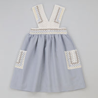 Melange Retro Crochet Jumper