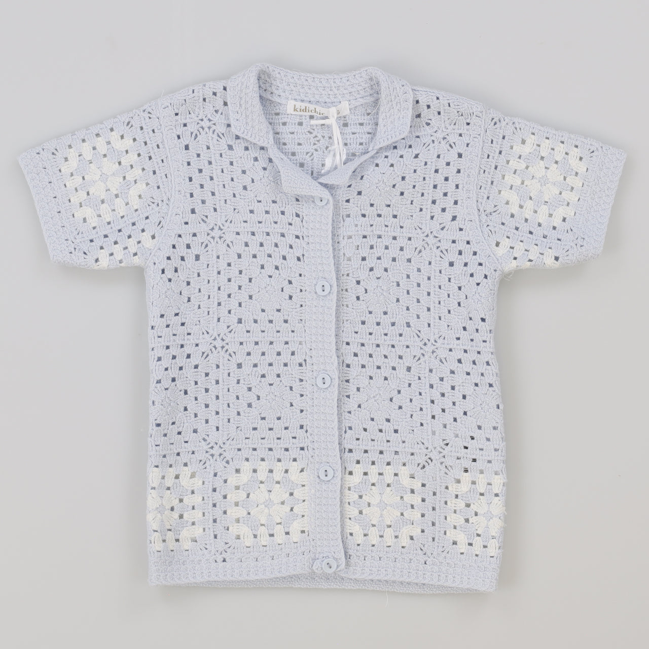 Boys Crochet Knit Top