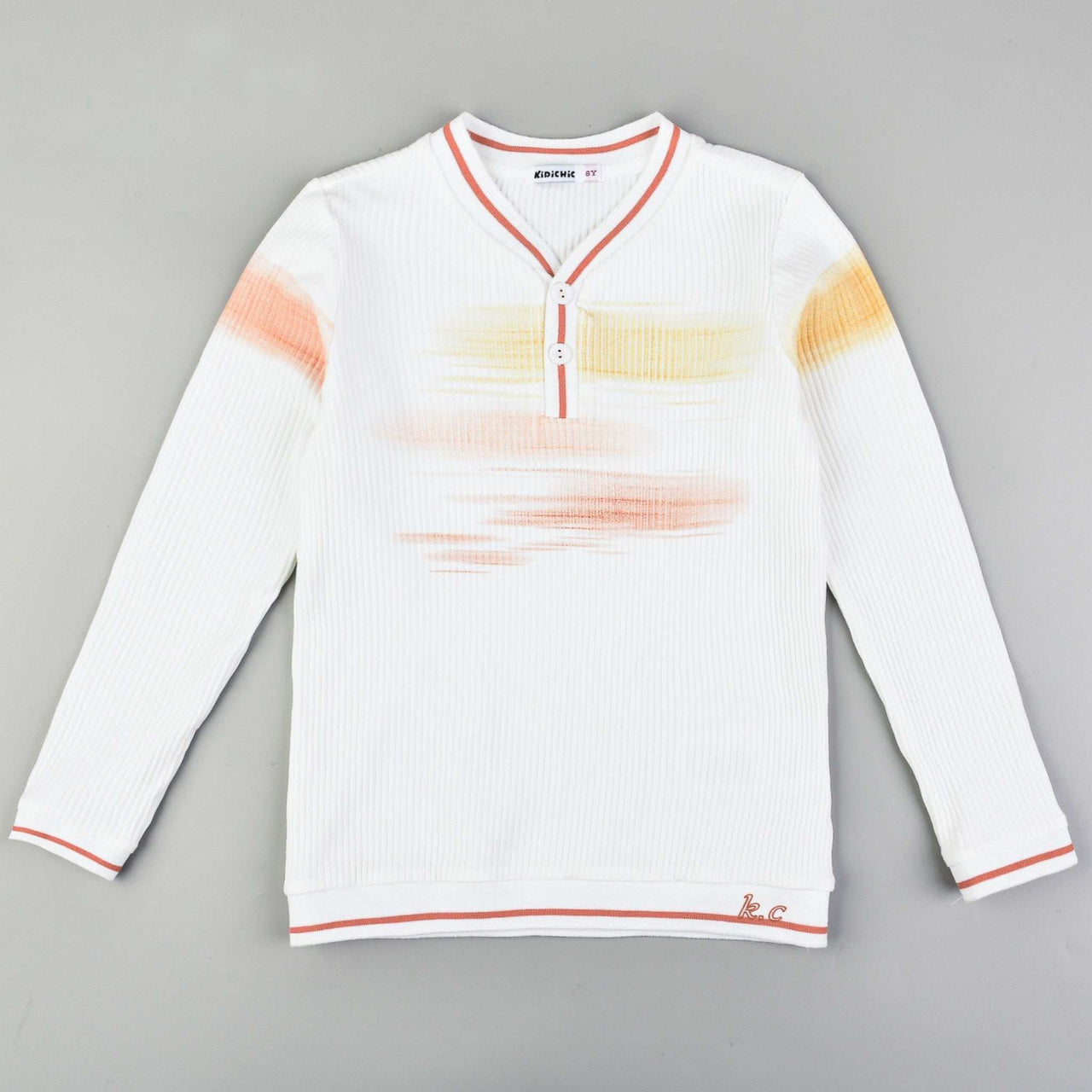 L.S Color Print Shirt - Kidichic