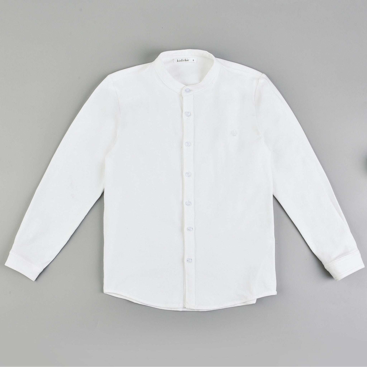 L.S Mandarin Soft Shirt - Kidichic