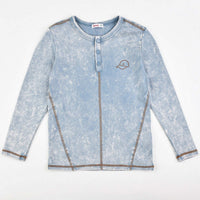 L.S Stone Wash Shirt - Kidichic