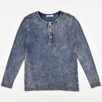 L.S Stone Wash Shirt - Kidichic