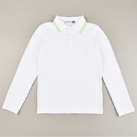 L.S Striped Collar Polo - Kidichic