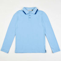 L.S Striped Collar Polo - Kidichic