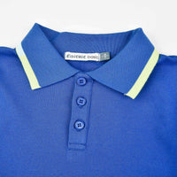 L.S Striped Collar Polo - Kidichic