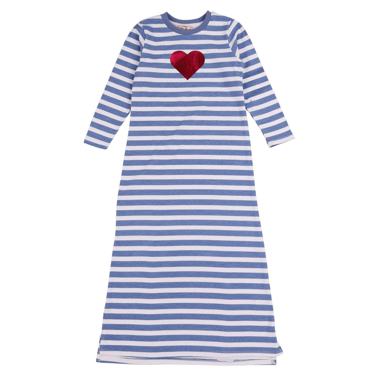 L.S Striped Nightgown - Kidichic