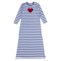 L.S Striped Nightgown - Kidichic