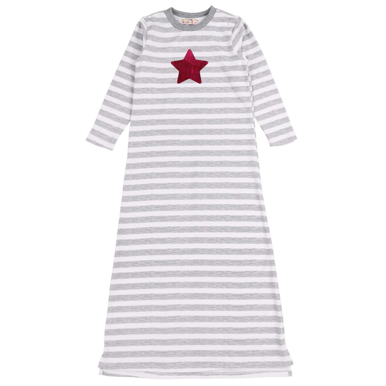 L.S Striped Nightgown - Kidichic