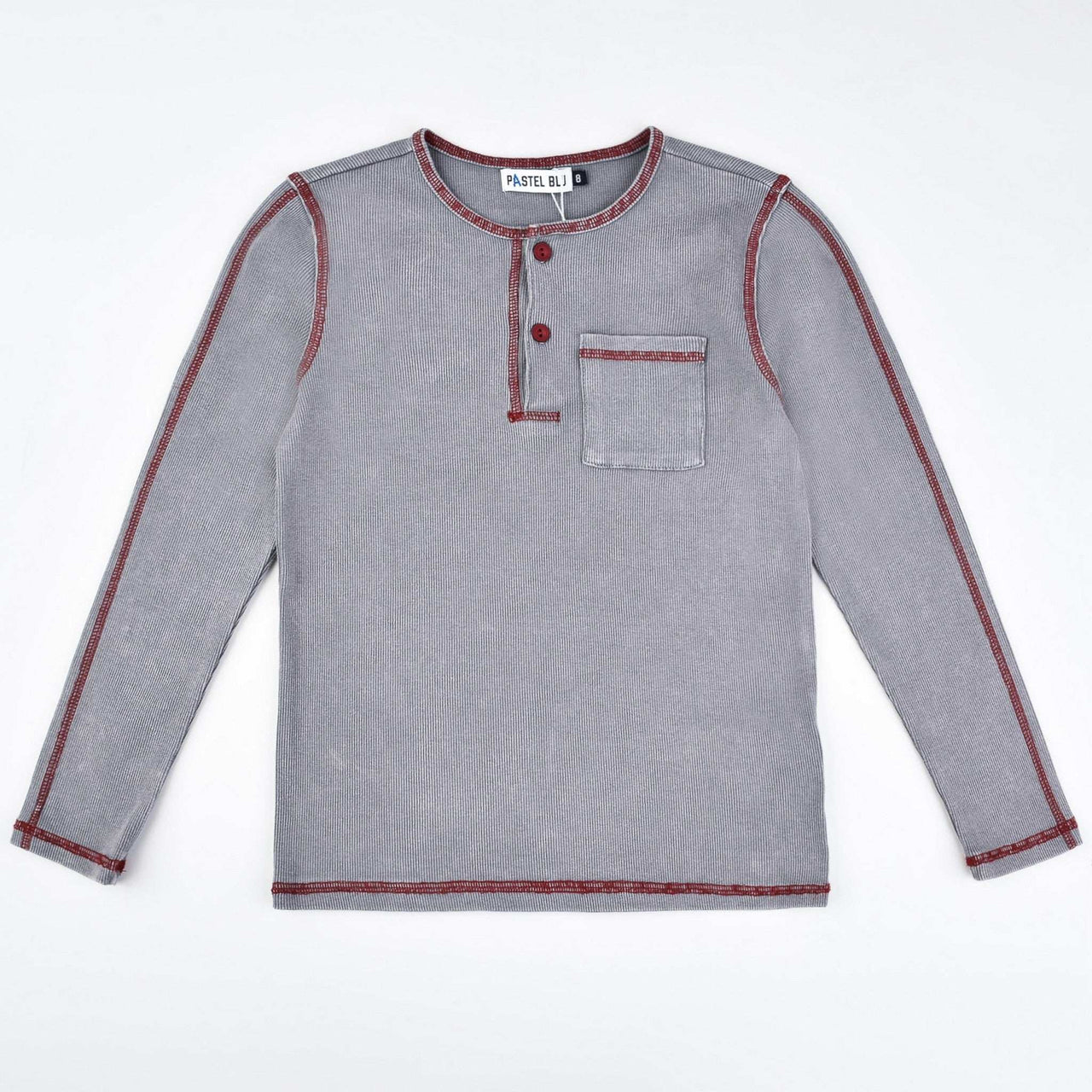 L.S Wash Rib Shirt - Kidichic