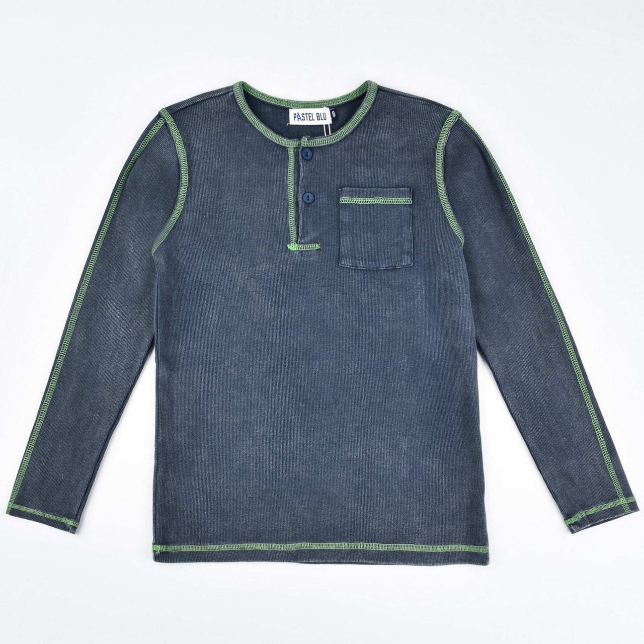 L.S Wash Rib Shirt - Kidichic