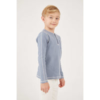 L.S Wash Rib Shirt - Kidichic