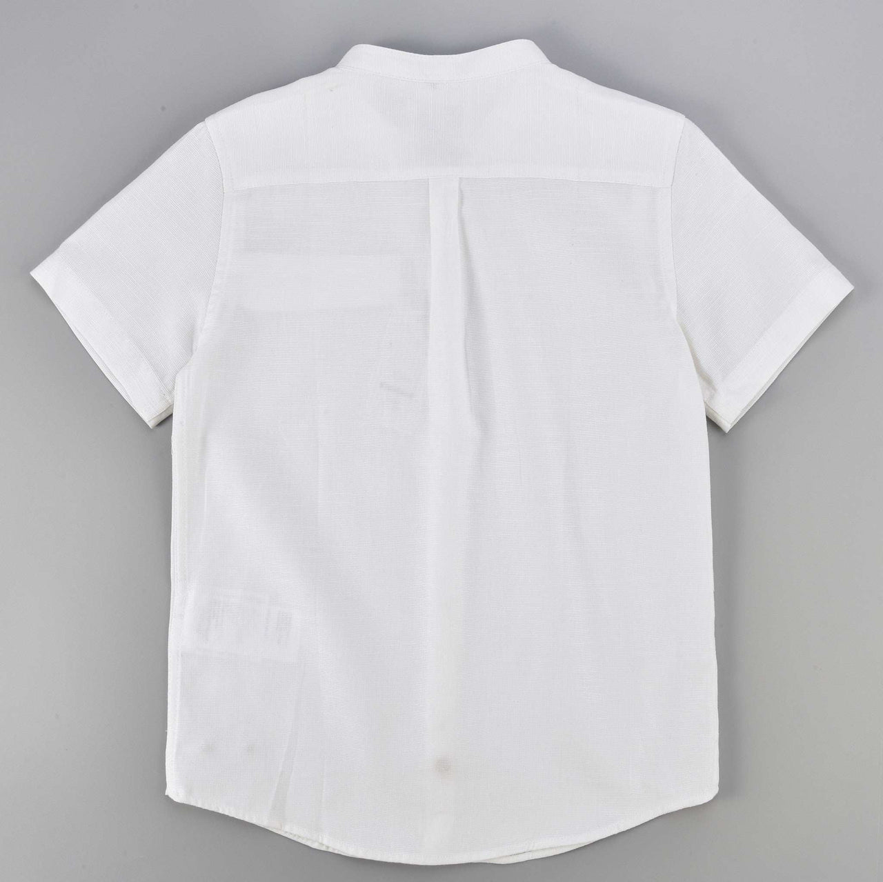 Mandarin Collar S.S Shirt - Elegant - Kidichic