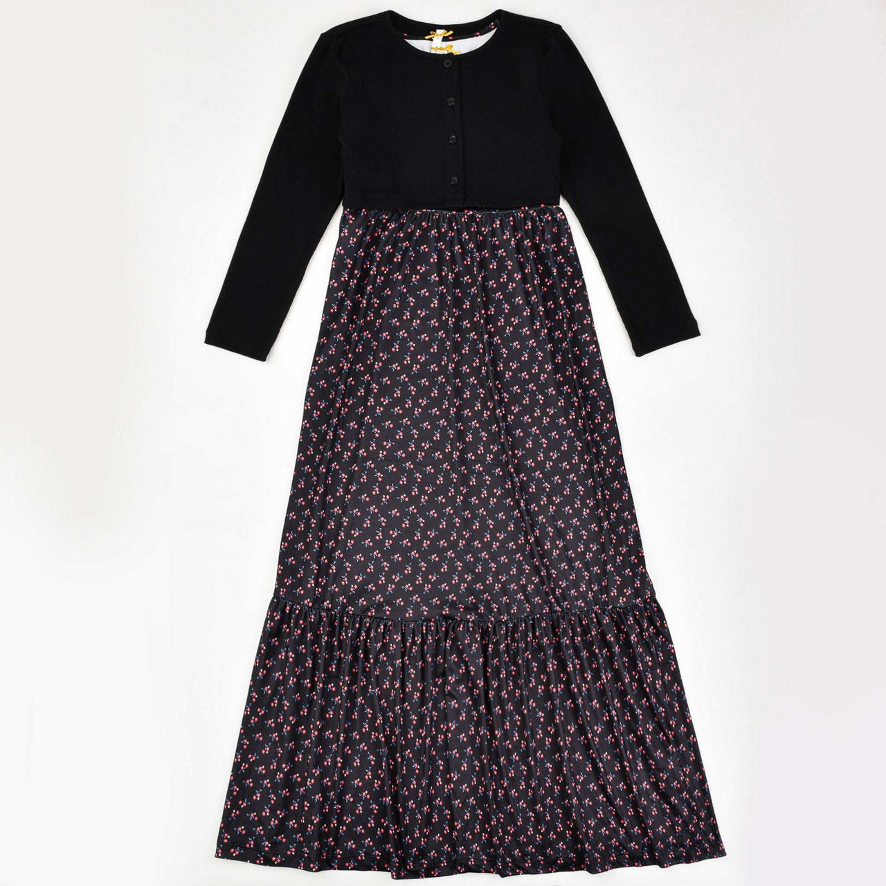 Maxi Robe With Cardigan - Kidichic
