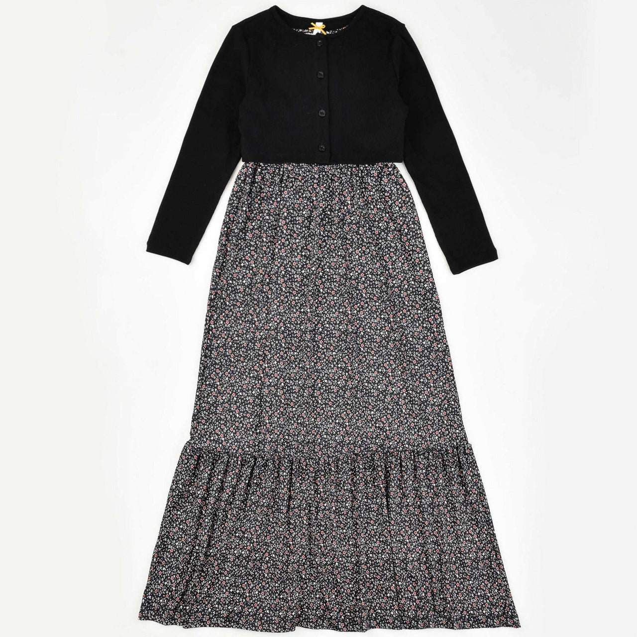 Maxi Robe With Cardigan - Kidichic