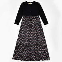 Maxi Robe With Cardigan - Kidichic