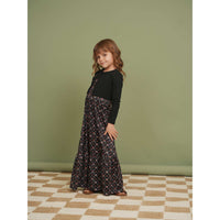 Maxi Robe With Cardigan - Kidichic