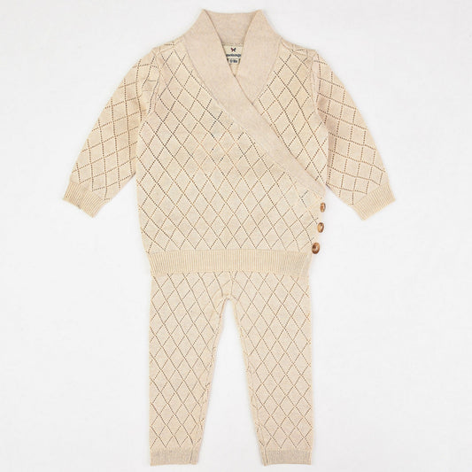 Melange Baby Boy Knit Set - Kidichic