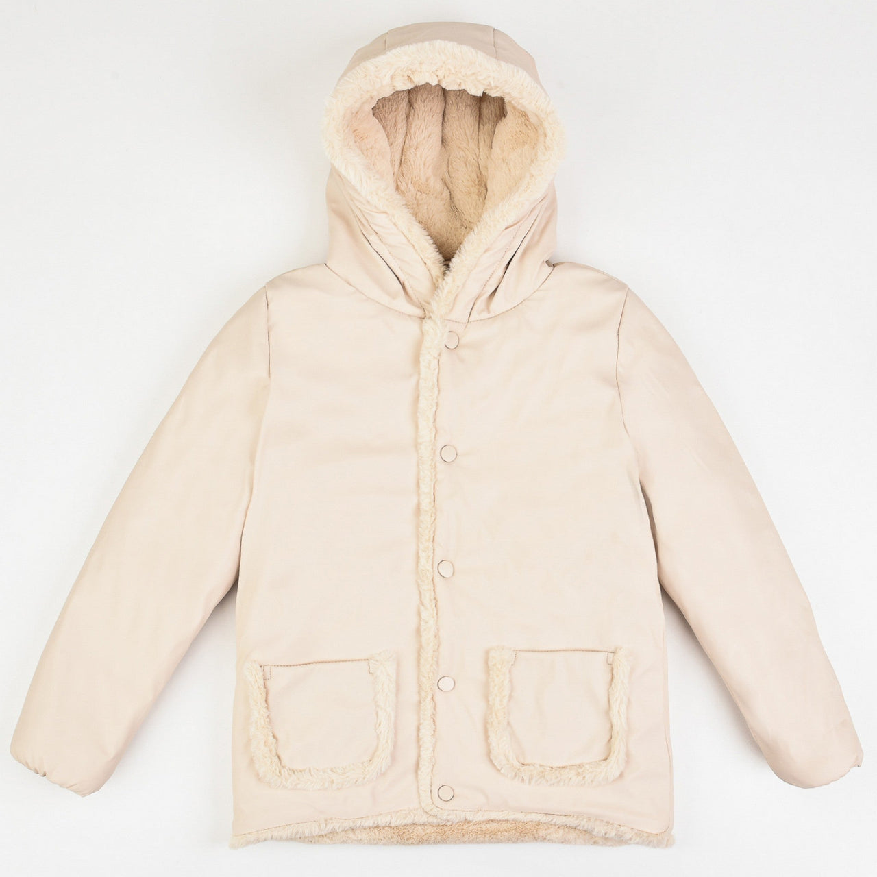 Melange Baby Coat - Kidichic