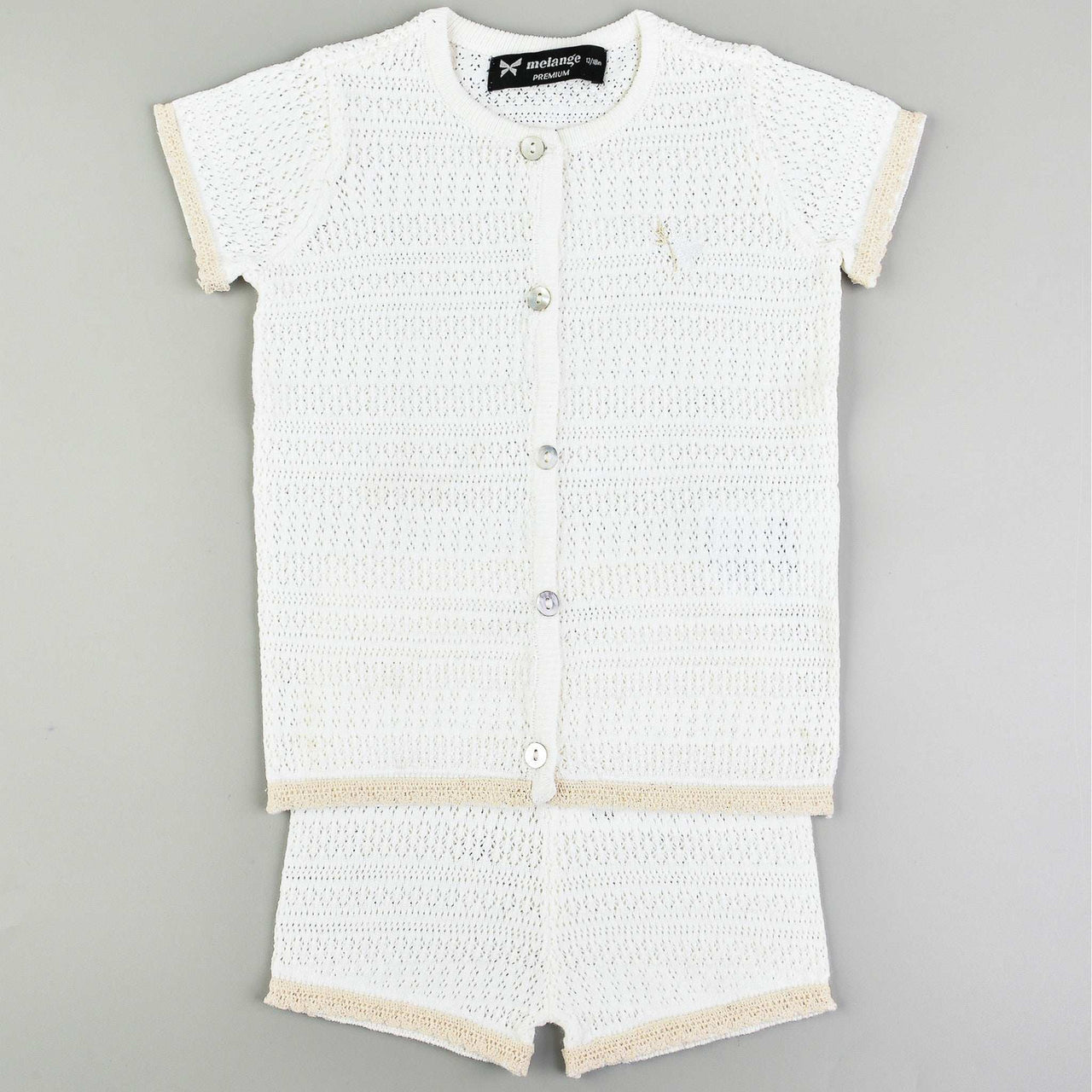 Melange Baby Knit Set - Kidichic