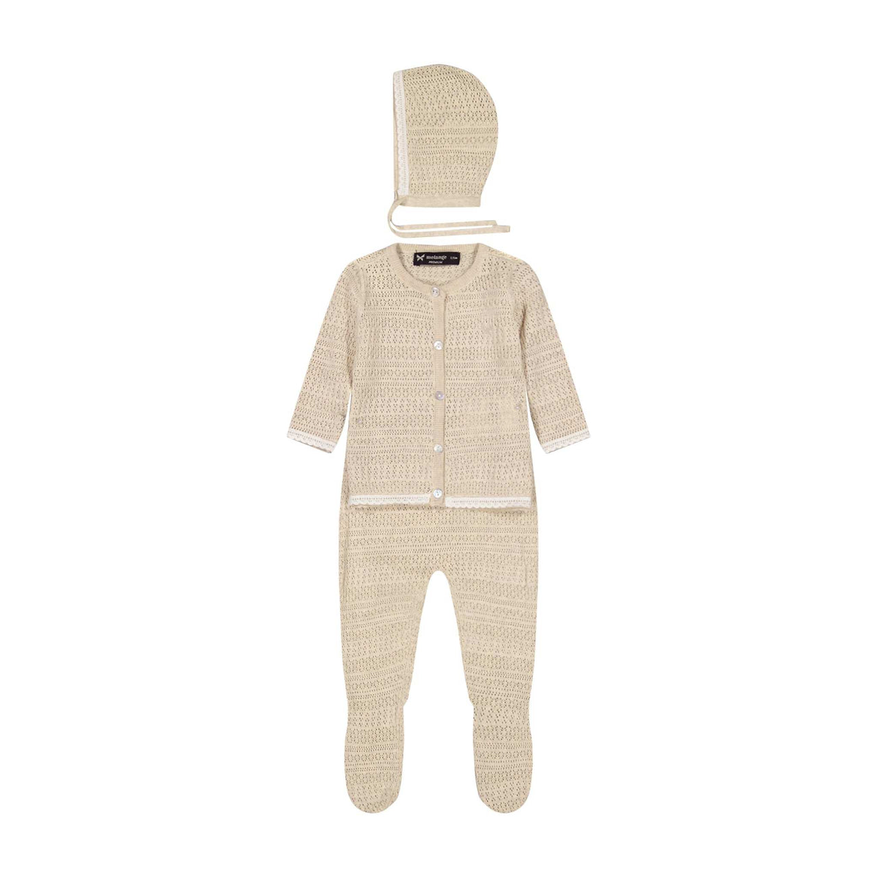 Melange Baby Knit Set - Kidichic