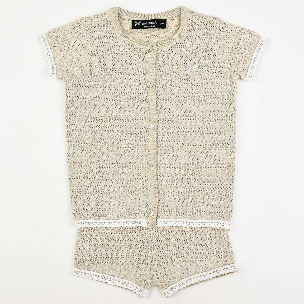 Melange Baby Knit Set - Kidichic