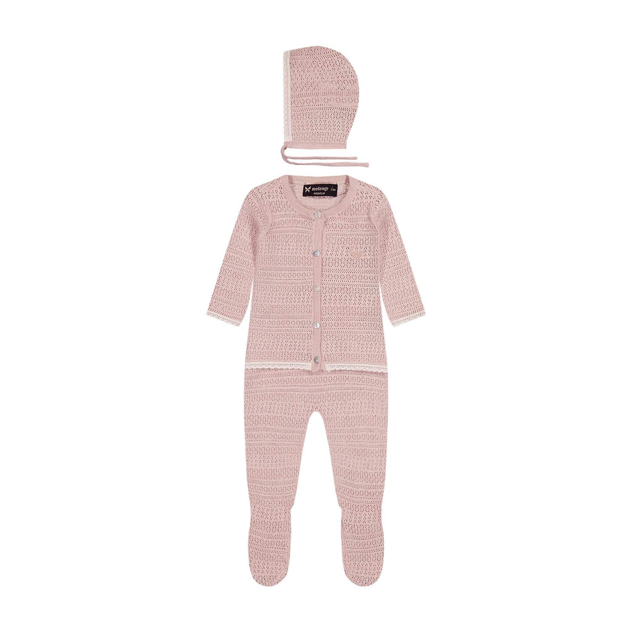 Melange Baby Knit Set - Kidichic