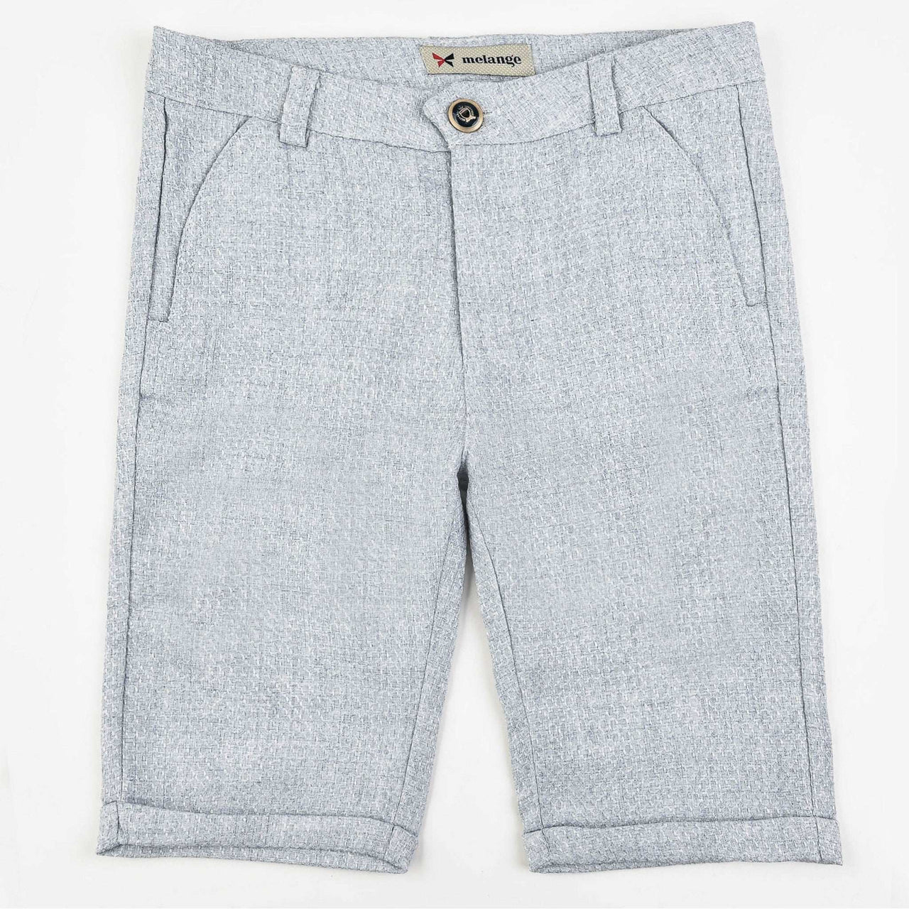 Melange Bermuda Shorts - Kidichic