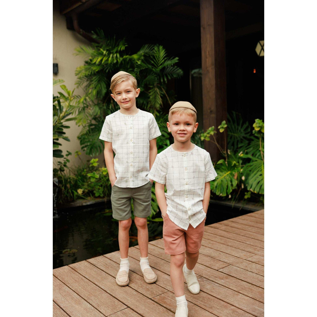 Melange Boys Shorts - Kidichic