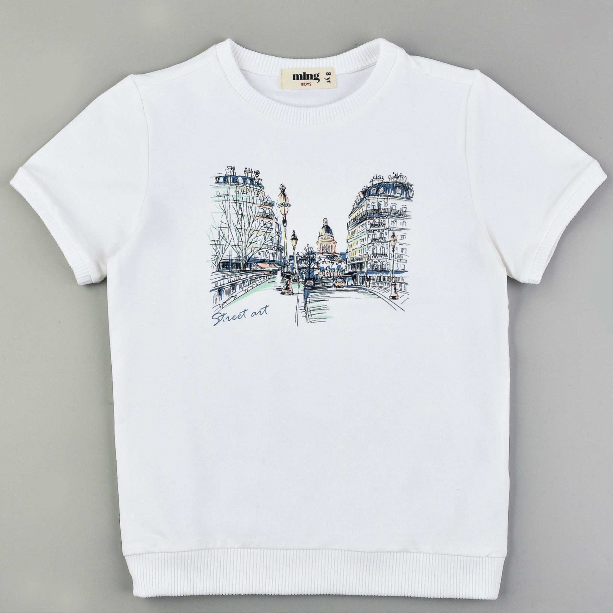 Melange Boys Street Art Tee – Kidichic