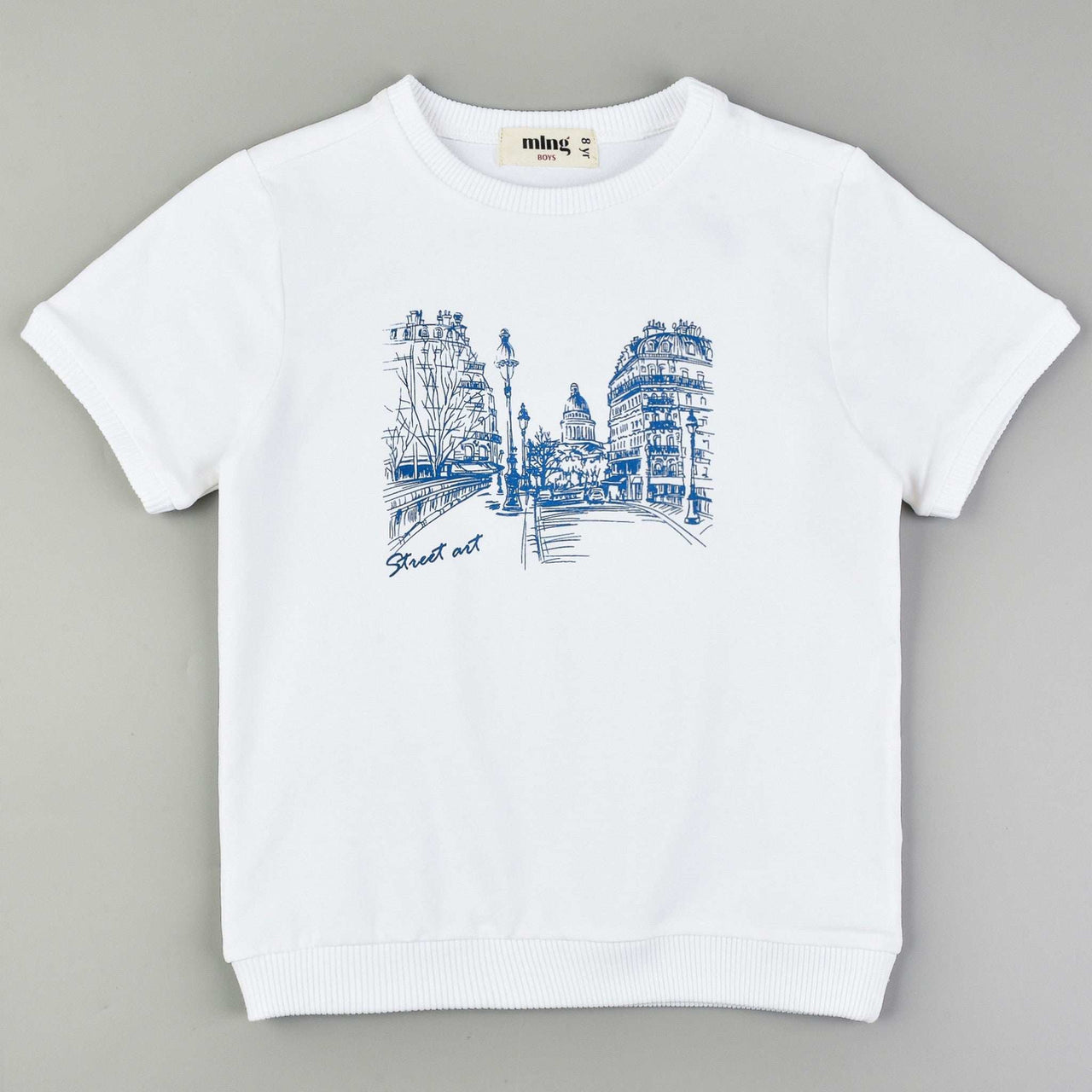 Melange Boys Street Art Tee - Kidichic