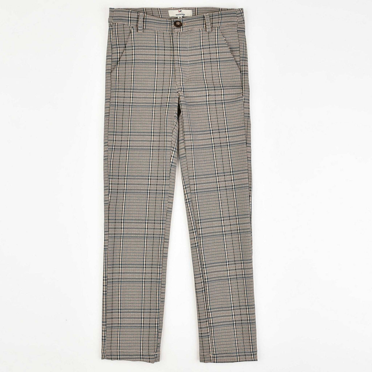 Melange Checkered Pants - Kidichic