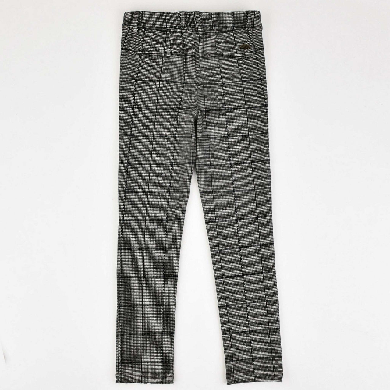 Melange Checkered Stretch Pants – Kidichic