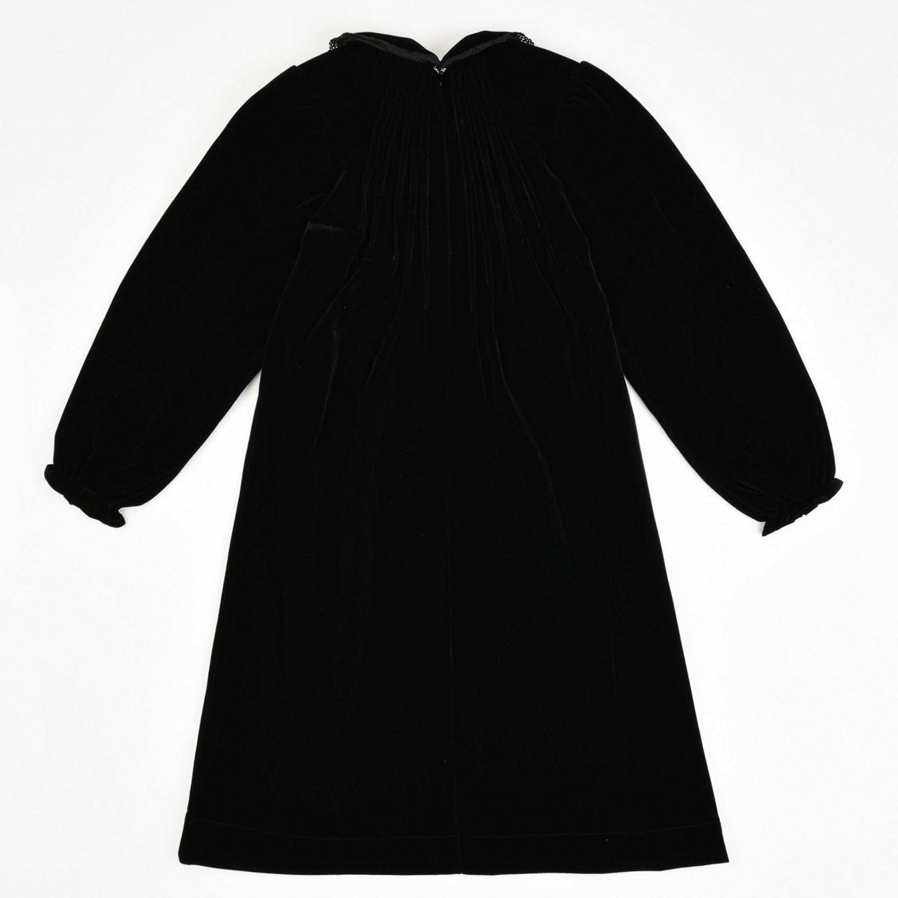 Melange Crest Velour Dress - Kidichic