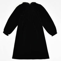 Melange Crest Velour Dress - Kidichic