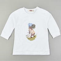 Melange Doll Print Shirt - Kidichic