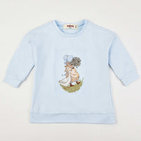 Melange Doll Print Shirt - Kidichic