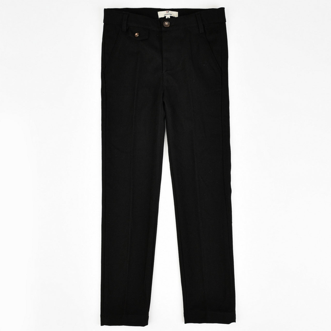 Melange Dressy Wool Pants - Kidichic