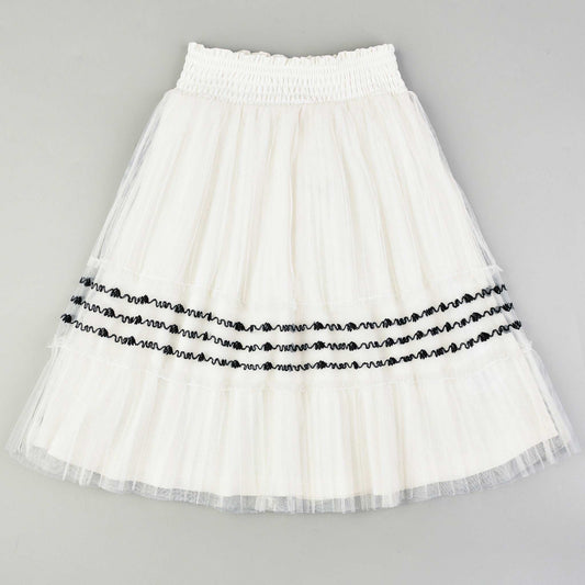Melange Emberly Tulle Skirt - Kidichic