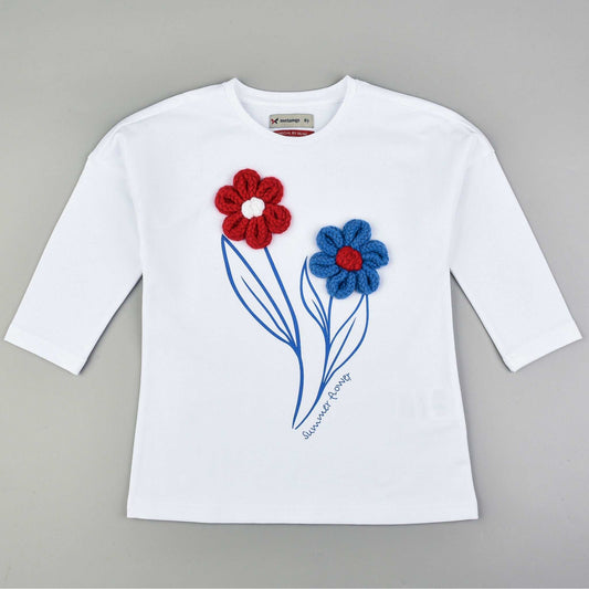Melange Floral T-Shirt - Kidichic