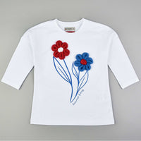 Melange Floral T-Shirt - Kidichic