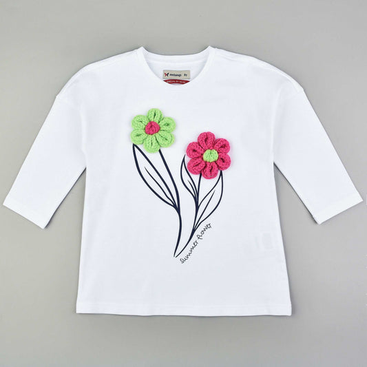 Melange Floral T-Shirt - Kidichic