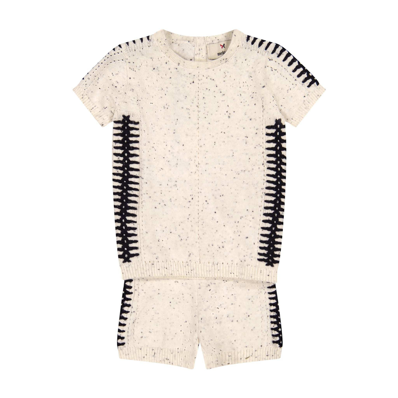 Melange Knit Baby Set - Kidichic