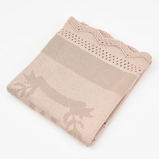 Melange Knit Blanket - Kidichic