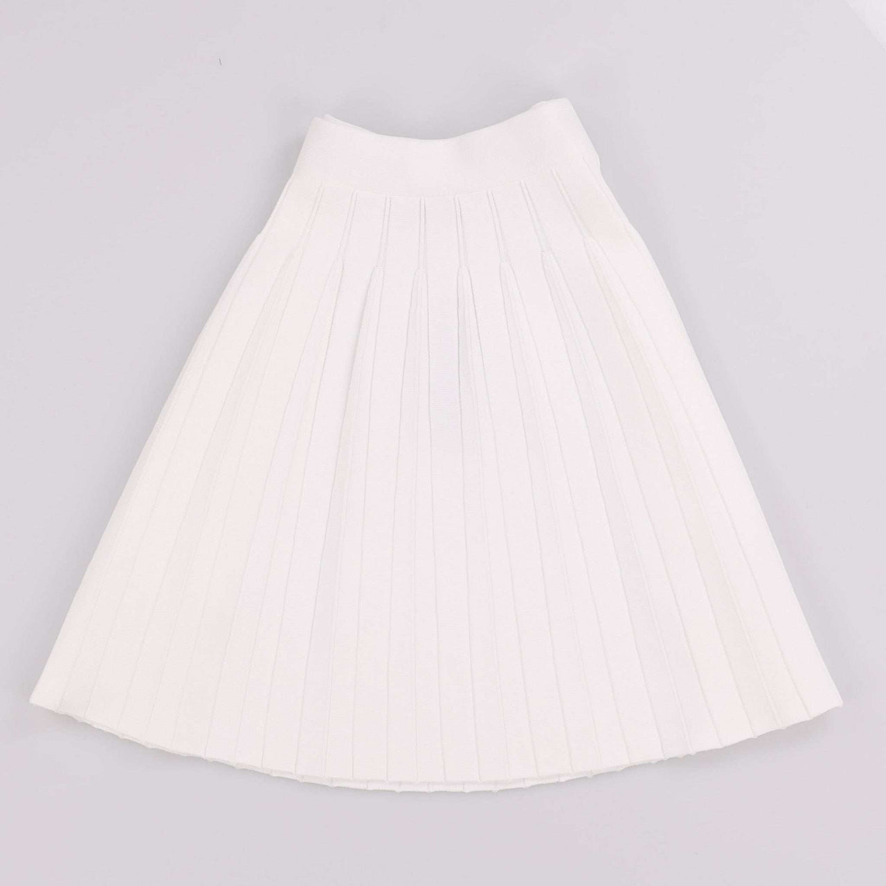 Melange Knit Skirt - Kidichic